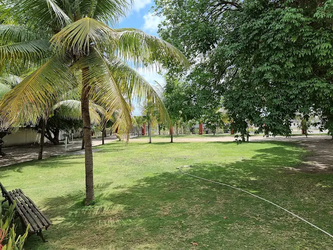 Espaço de convivência do colégio