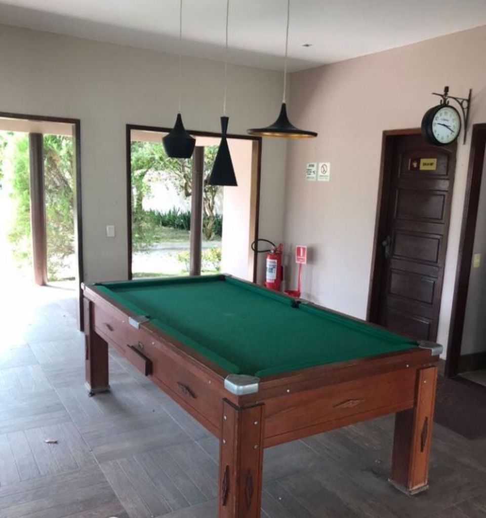 Sala de jogos equipada